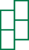 tile and grout cleaning icon showing several green bordered tiles